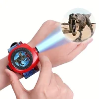 Dinosaur Projector Watch for Kids - 24 Image Flashlight & Timepiece - Fun and Educational School Gift 2