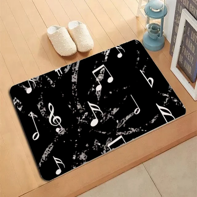 Tapis de Porte d'Entrée Antidérapant pour Piano Rotatif, Accessoire de  Décoration de Maison - AliExpress