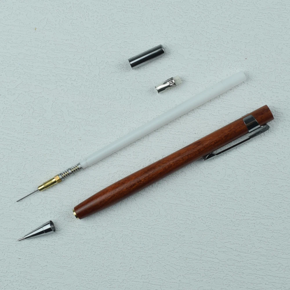 Wooden Mechanical Pencil with 0.5mm Lead - Smooth Writing for Office, School, Drawing & Sketching | Premium Chinese Stationery 6