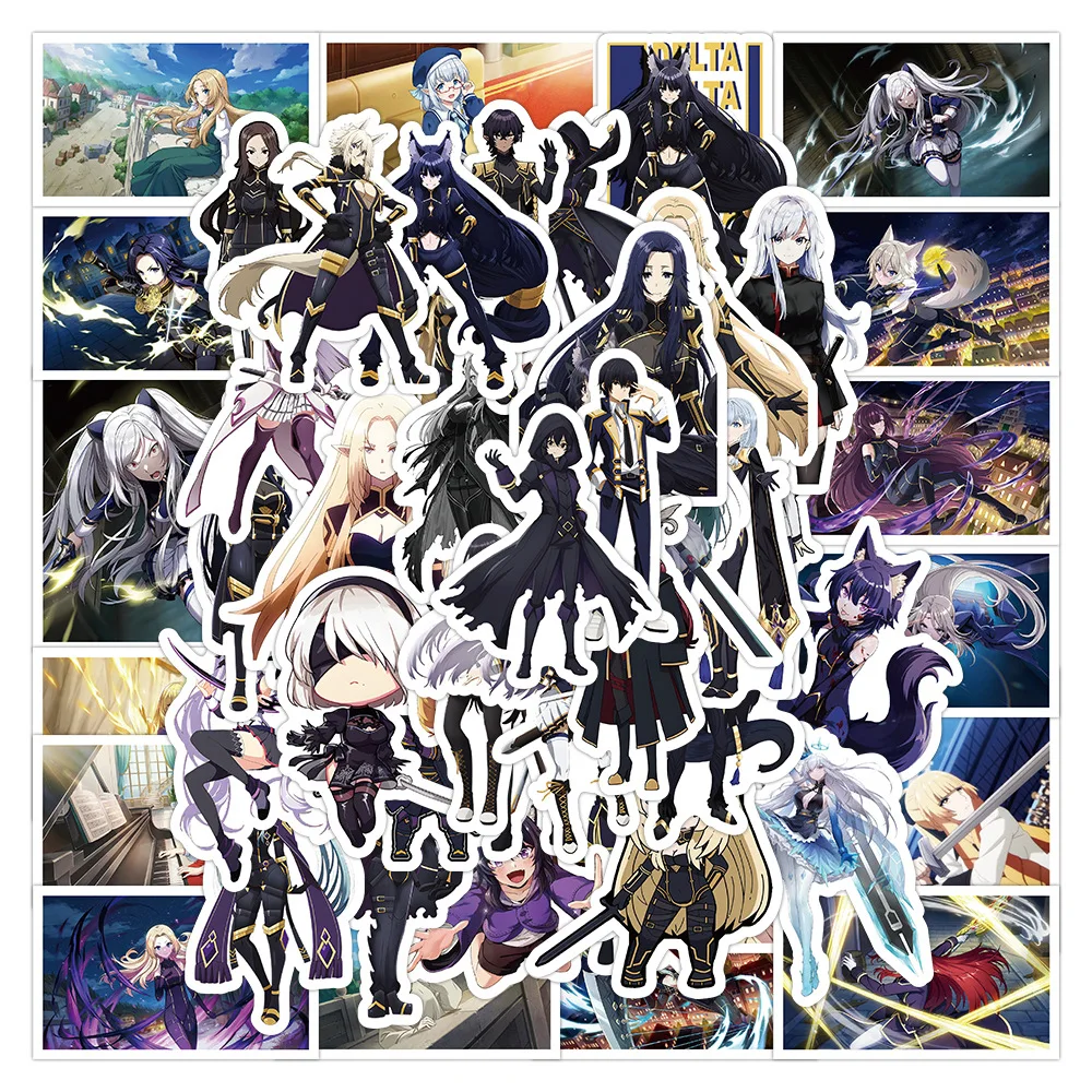 50 Pcs The Eminence In Shadow Japan New Anime Stickers Per Laptop Phonecase Wall Guitar Case Decalcomanie Regalo Adesivo In Pvc Impermeabile