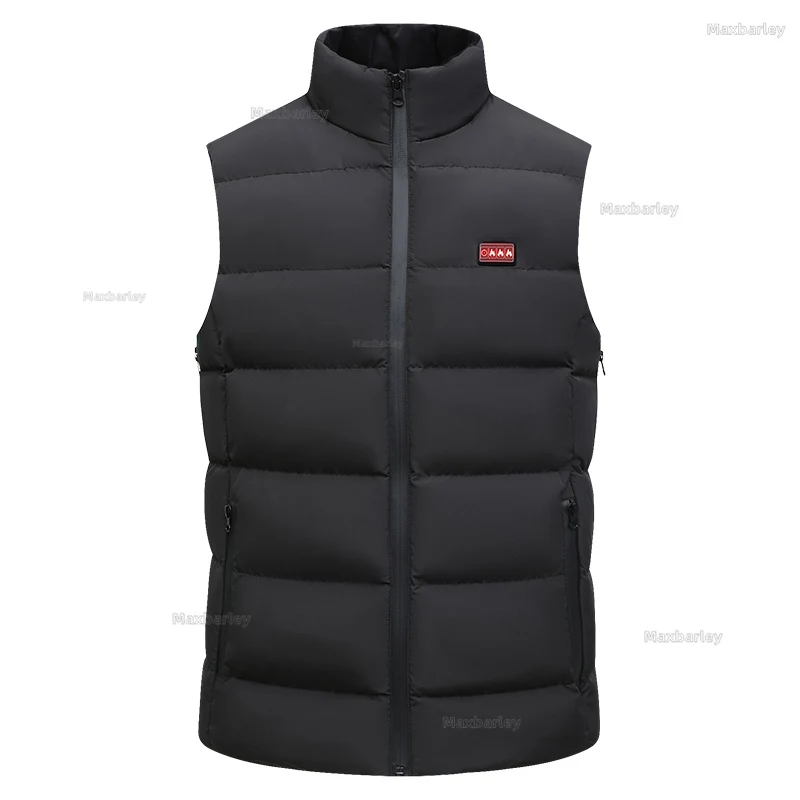 17 Areas Smart Heated Vest Electric Heating Sleeveless Coat Winter Camping Men Women Four Control Electric Warming Waistcoat