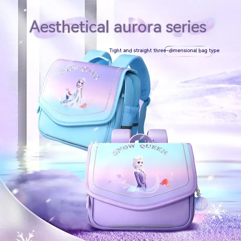 

Genuine Disney Cartoon Frozen Elsa Anna Princess Olaf Shcool Bag Eva Kids Backpack Girl Children Knapsack Cute Bag Birthday Gift