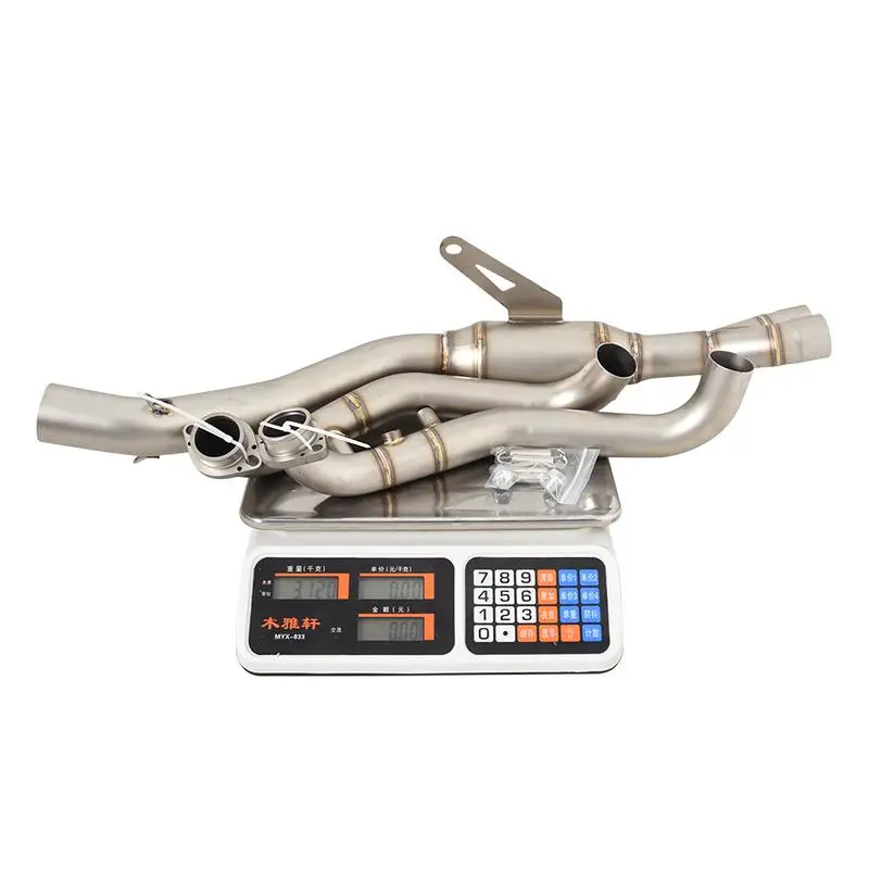 Stainless Steel Header Pipe Slip-on For Aprilia RS660 2021 2022 2023 Motorcycle Exhaust Tips Front Tube Connect 51mm Mufflers - Image 3
