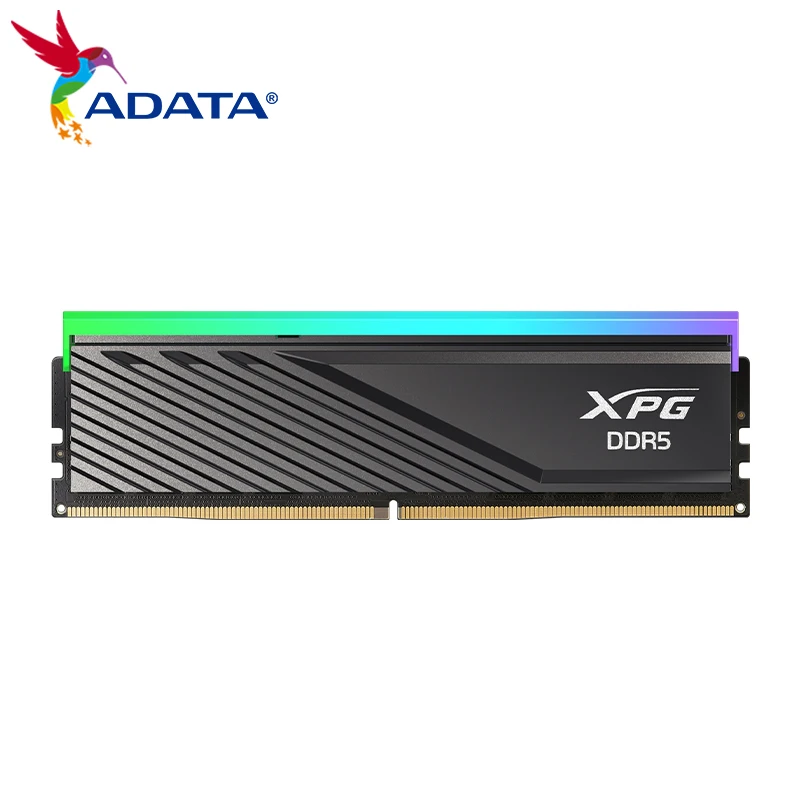 ADATA DDR5 RAM, RGB 데스크탑 메모리, 6000MHz, 6400MHz, 16GB, 24GB, 32GB, XPG DDR5 D300G 메모리 모듈, 방열판 포함