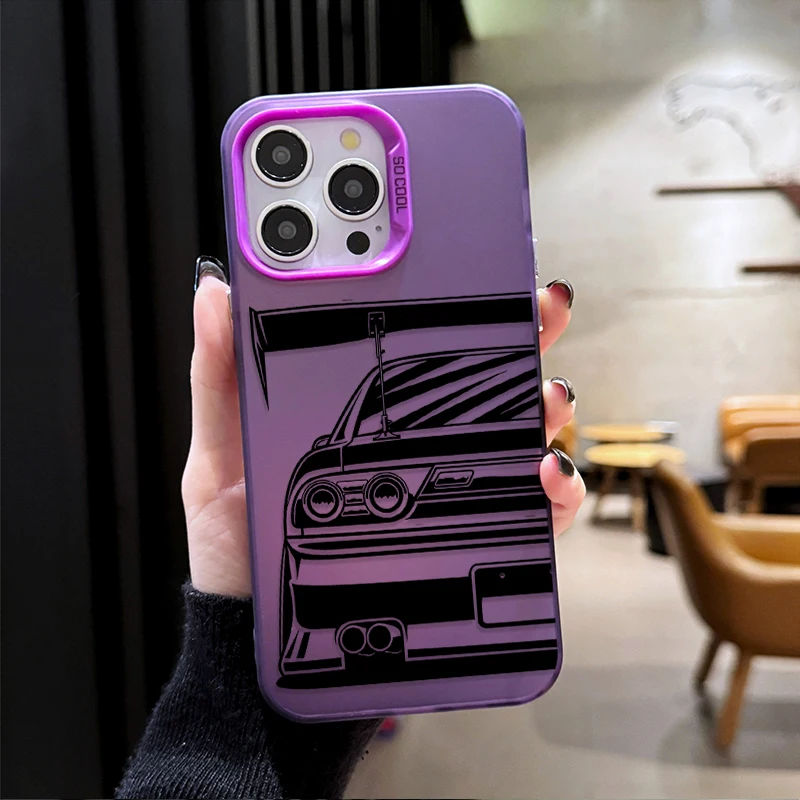 JDM Dream Car Cool Plating Case for Xiaomi POCO M5S 14 13 14T 13T 12T ...