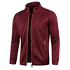 Spring Men's Turn-down Collar Sweatshirt Zipper Stand Collar Pullovers Man Sweatshirts Man Zippers Sweater Coats 4