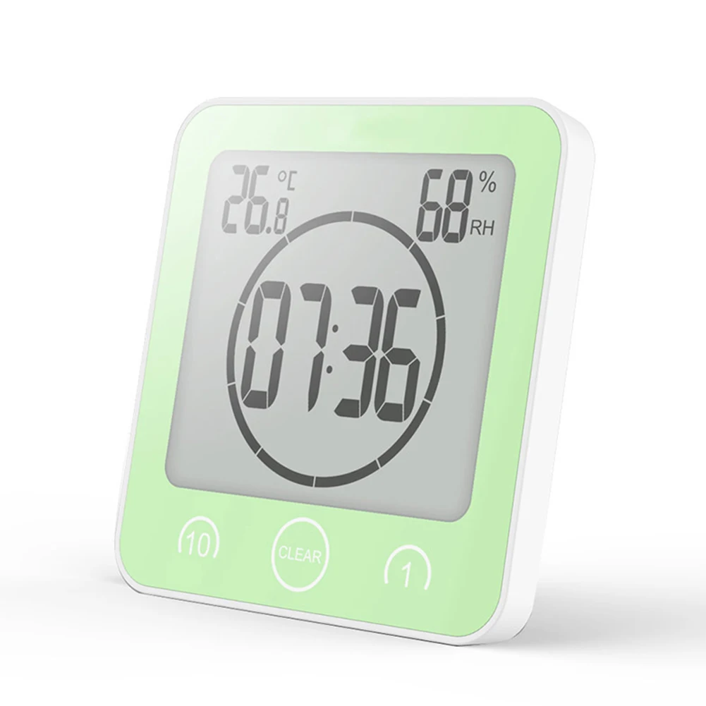 

LCD Shower Clock Quick Countdown Setting Up to 99 Minutes Superimposed Time Suitable for Children\\\\\\'s Learning