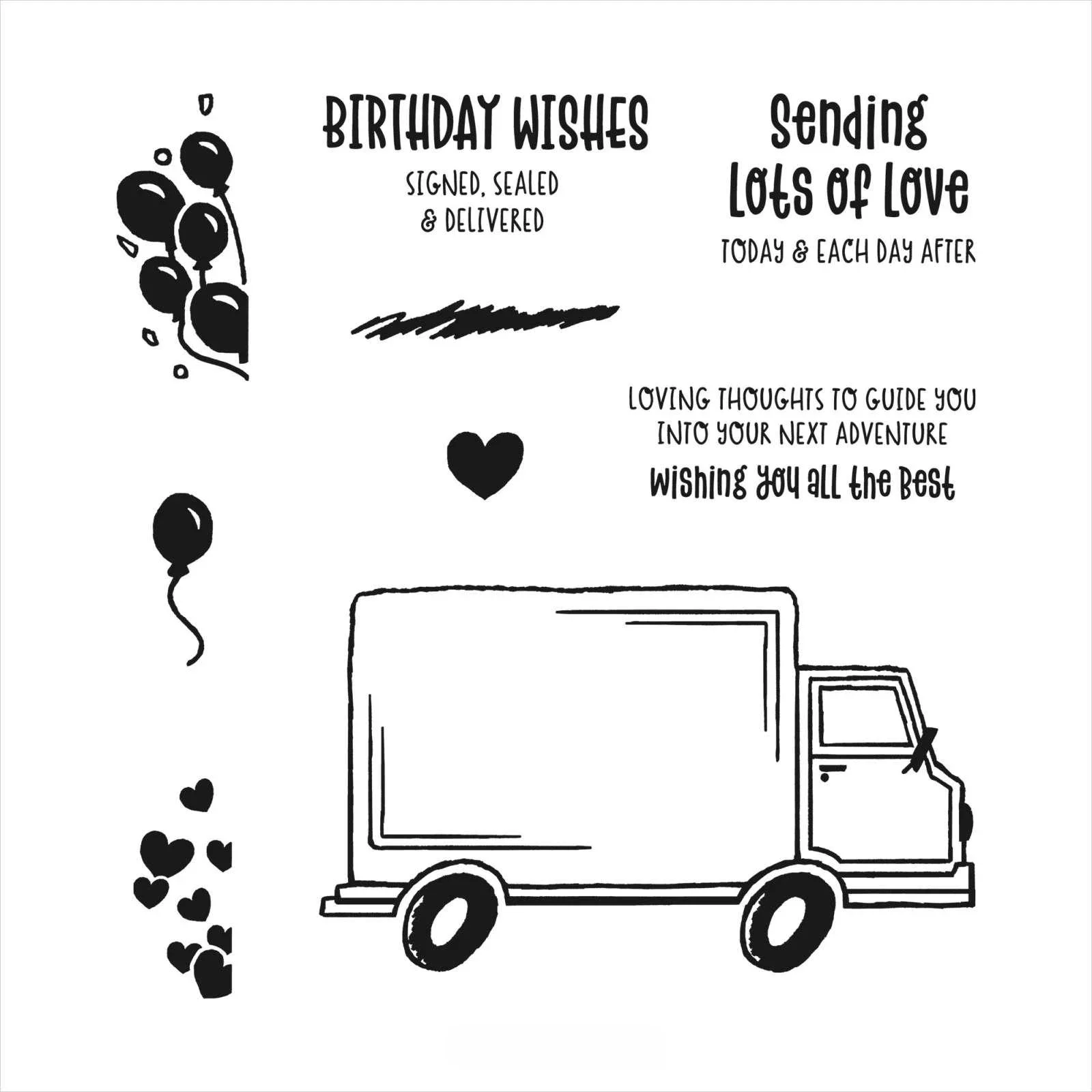 

Happy Birthday Clear Stamps for Cut Making Scrapbook Craft Decoration Embossing Template DIY Greeting Card Handmade New Arrivals