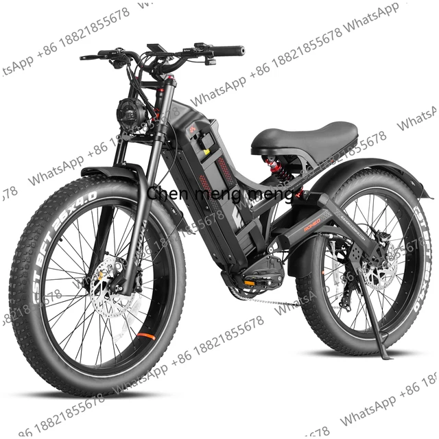 Vélo électrique Fatbike haute puissance, vélo électrique à pneus gras, vélo de montagne hybride, vélo de route, vélo cargo, vélo tout-terrain, vélo adulte 1