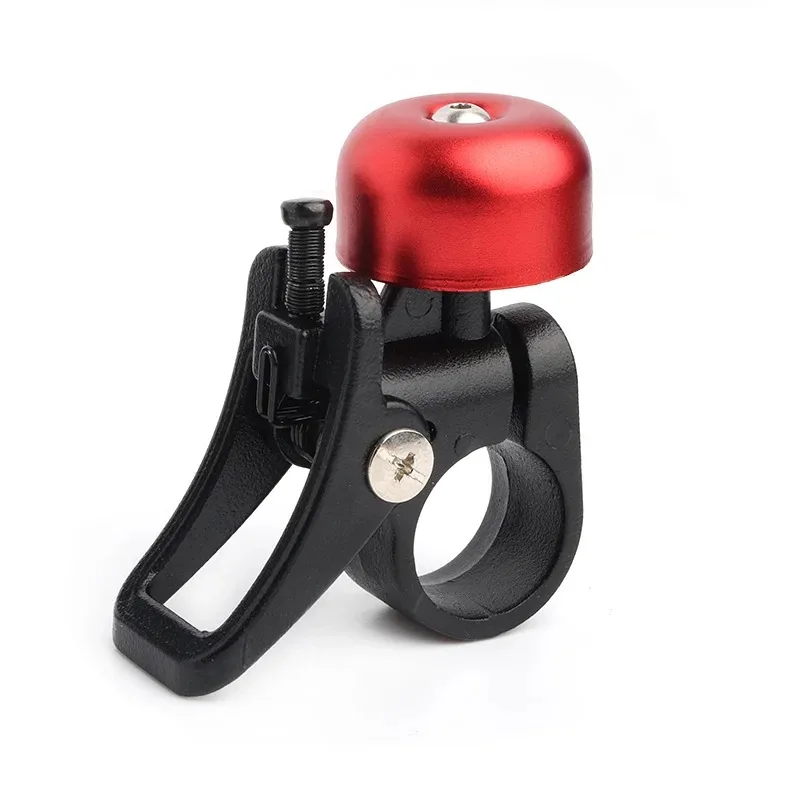 Bell Horn Ring for Xiaomi Electric Scooter Mi 3 PRO M365 1S with Quick Release Mount Whole Body Aluminum Alloy Red Cap