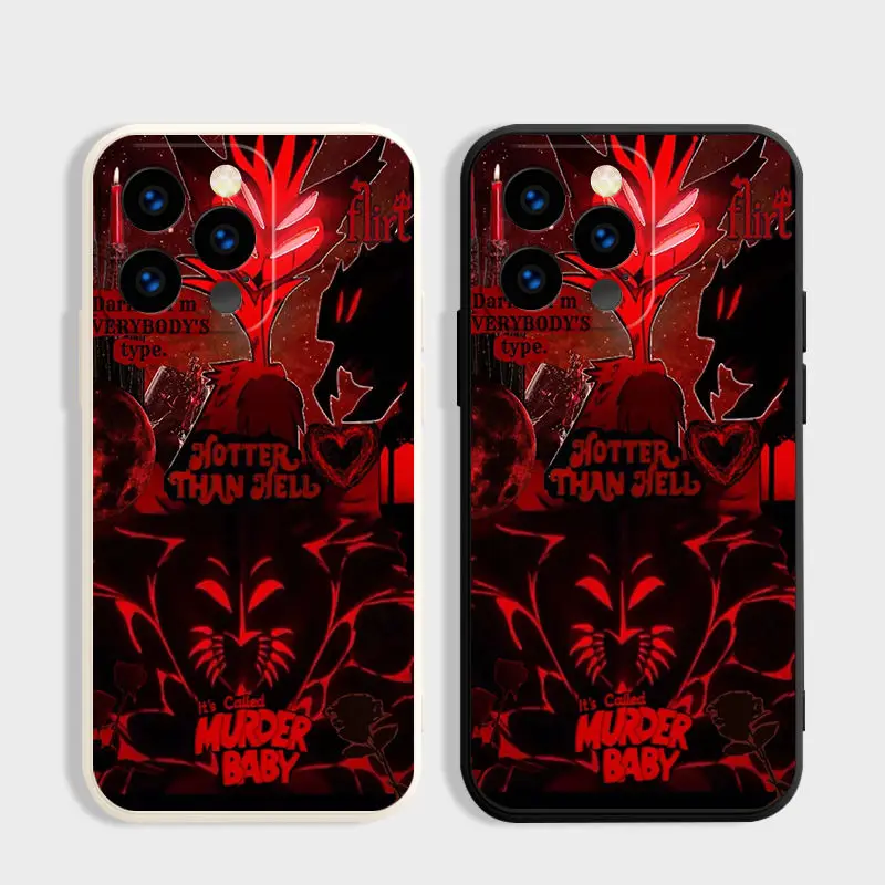 

Чехол для телефона Hazbin Hotel Iphone 15, милый Изысканный защитный чехол для Iphone14 с мультяшным рисунком, мягкий чехол, подарок на день рождения для студентов