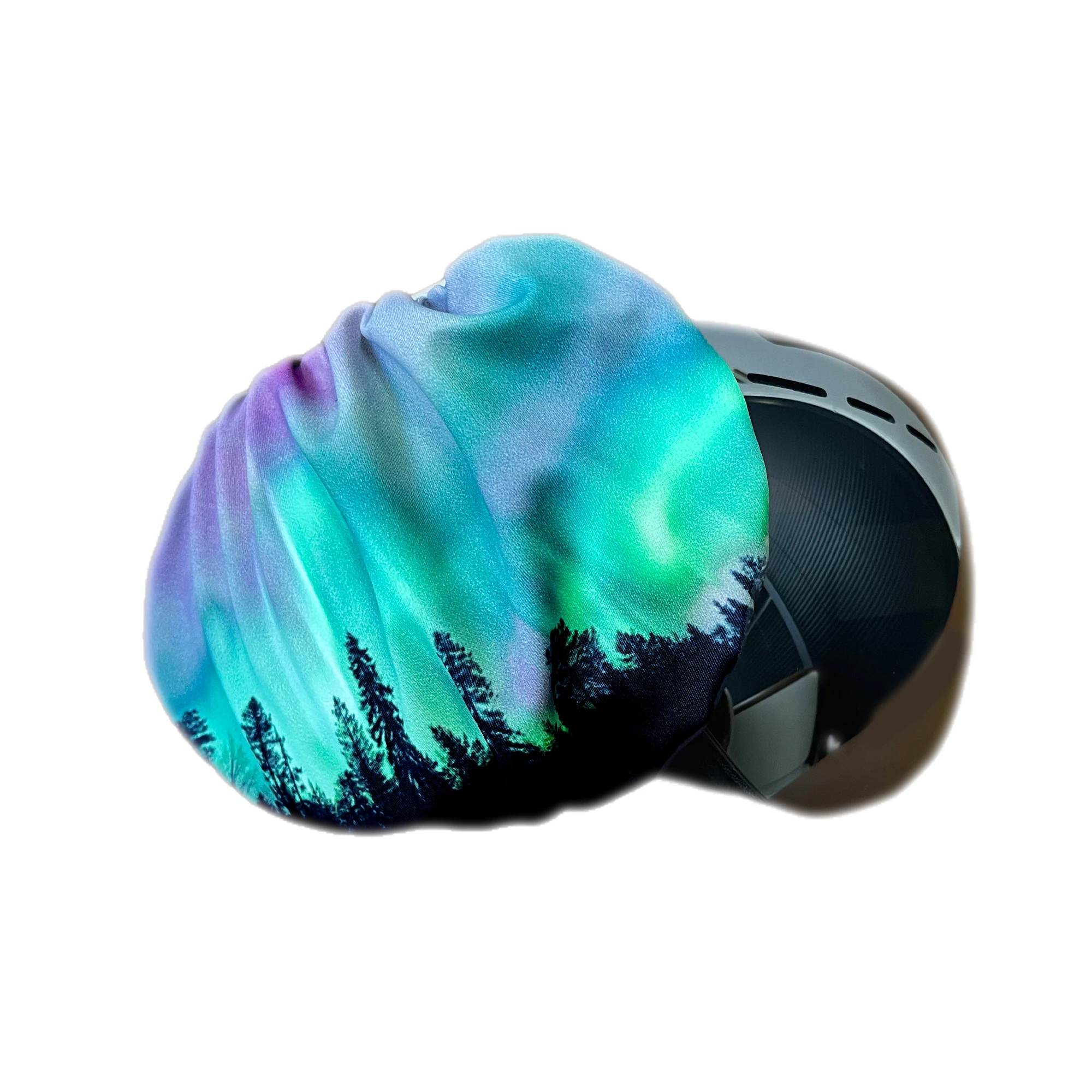 Sublimation Stretchy Skiing Goggles Protective Cover Customer Pattern Microfiber Snow Goggle Cover 5