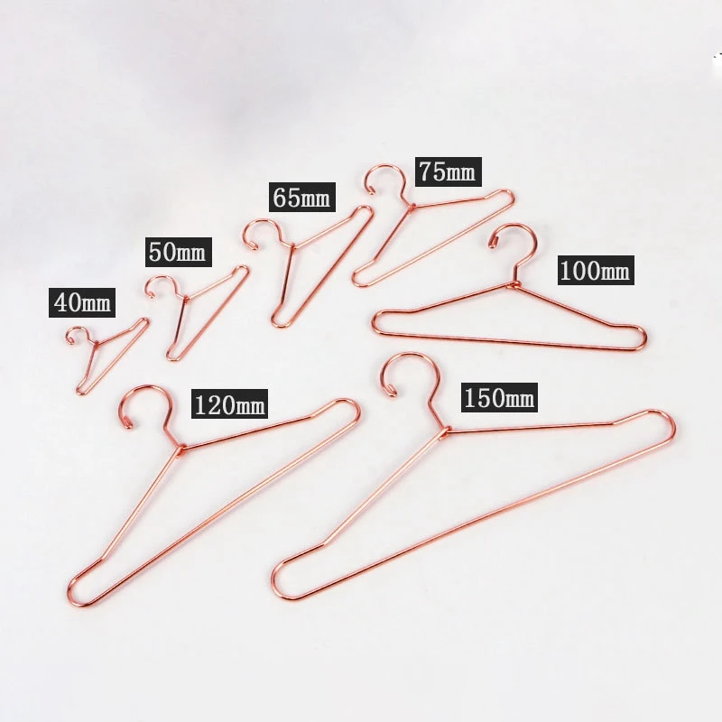 Doll Accessories Clothing Hanger Doll Dress Hanger For Metal Dollhouse Furniture 10pcs For BJD Dolls Clothes