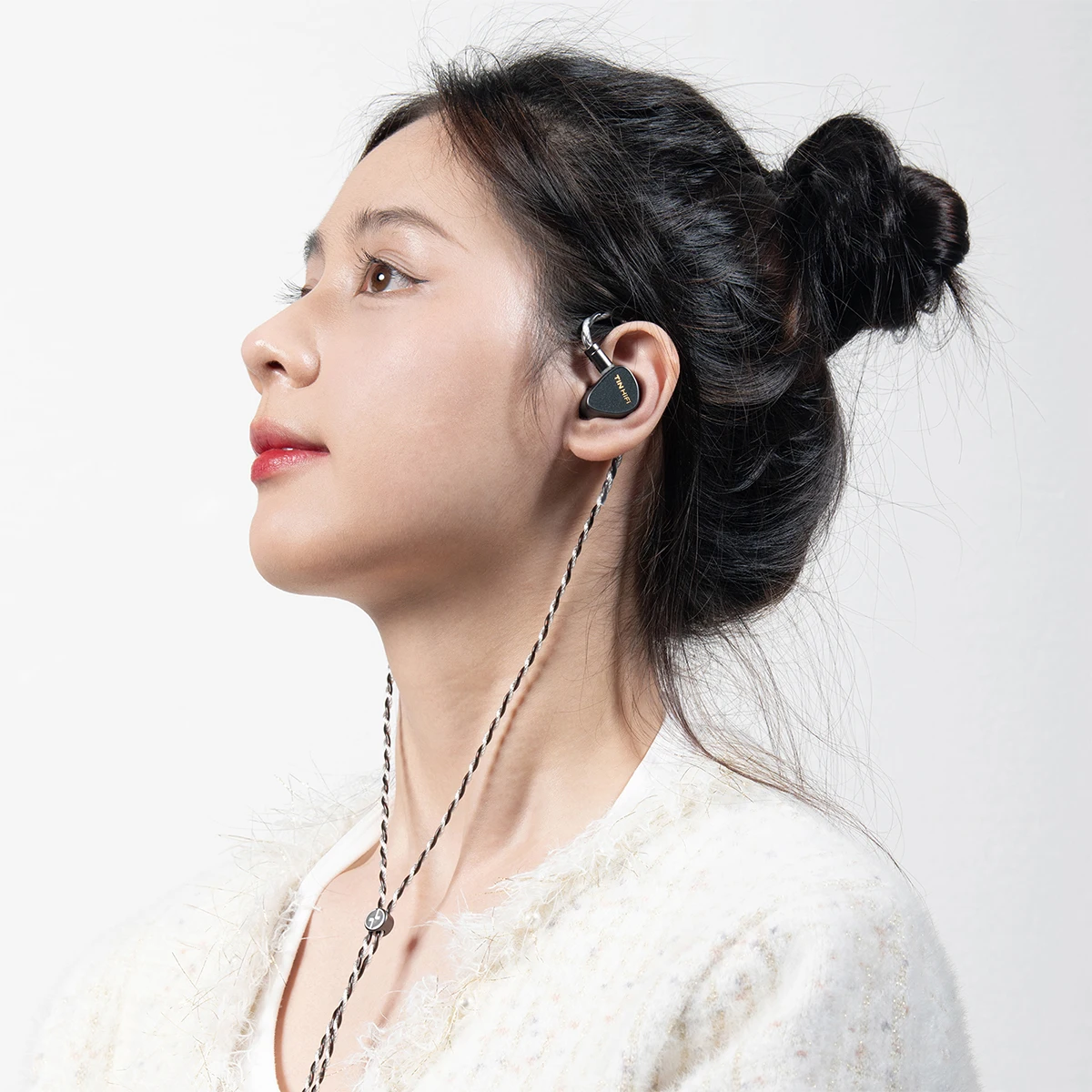 TINHIFI T5S HiFi IEM 10mm Next-generation Ultra-linear Diaphragm Dynamic Driver Detachable 0.78 2Pin Wired Sport In-ear Earphone 4