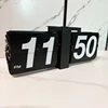 Flip Desk Clock Auto Flip Wall Mount  Powered Large Numbers Home Decor R7UB 3