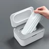 Plastic Tissue Box With Lid Wet Tissue Holder Baby Wipes Paper Storage Box Paper Towel Dispenser Home Napkin Organizer 1