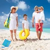 Children Sand Away Protable Mesh Bag Kids Bath Toys Storage Bags Swimming Large Beach Bag for Towels Women Cosmetic Makeup Bag 2