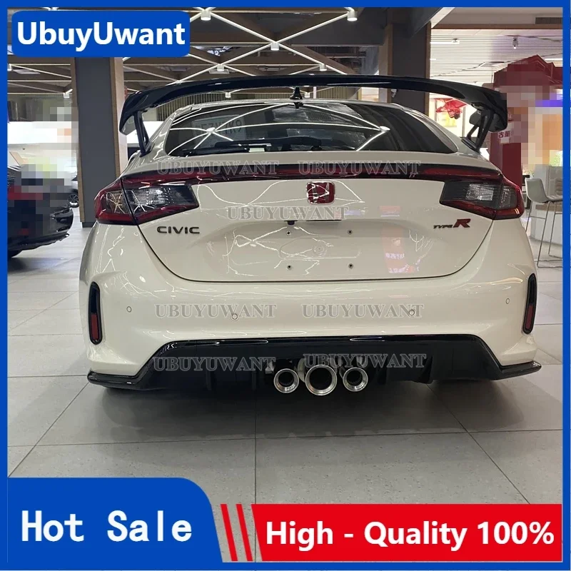 

For New Honda Civic Hatchback V M S Style 2022 2023 Car Trunk Spoiler ABS Auto Rear Trunk Wing Accessories Spoiler