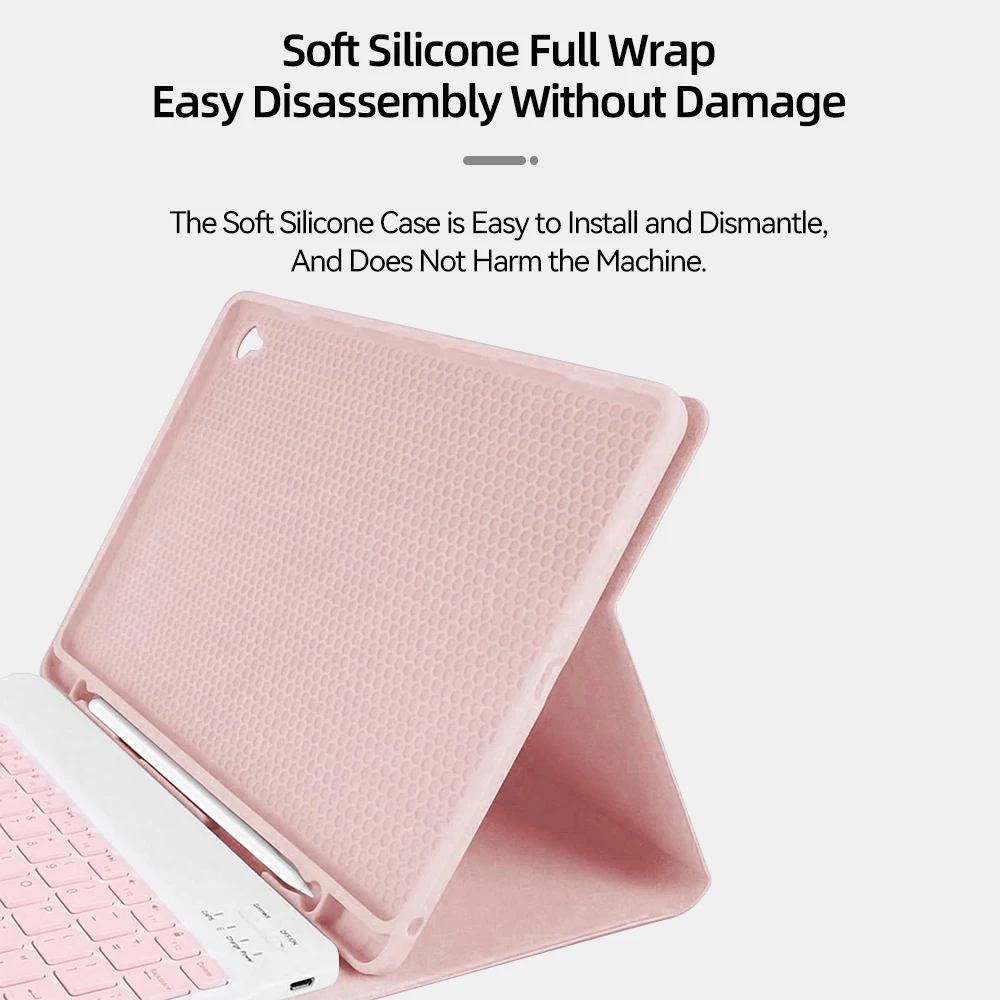 Universal iPad Keyboard Case with Enhanced Compatibility and Protection