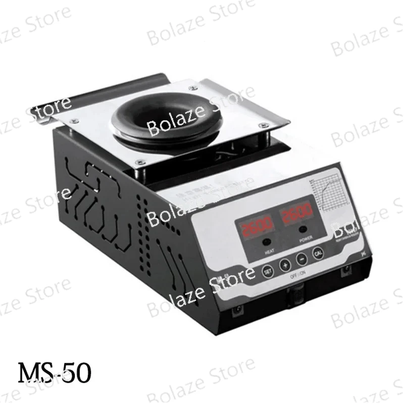 

MS-50 250w Digital Lead-free Titanium Alloy Solder Pot Melt 0.6KG Temperature Adjustable Melting Tin Furnace 110V /220V