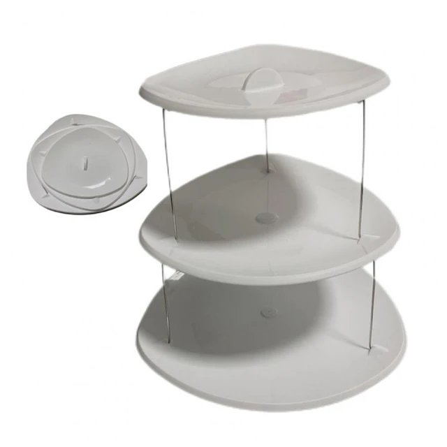 Snack Bowl Collapsible Tiered Serving Platters for Parties Space