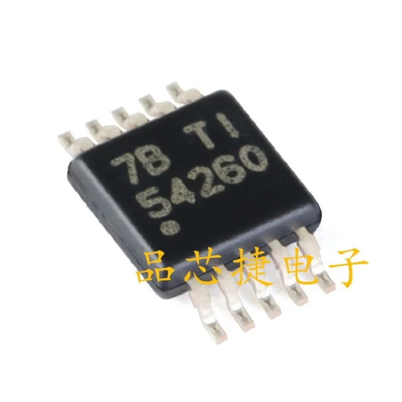 

10pcs/Lot TPS54260DGQR Marking 54262 MSOP-10 3.5V To 60V Input, 2.5A Step-Down Converter With Eco-Mode