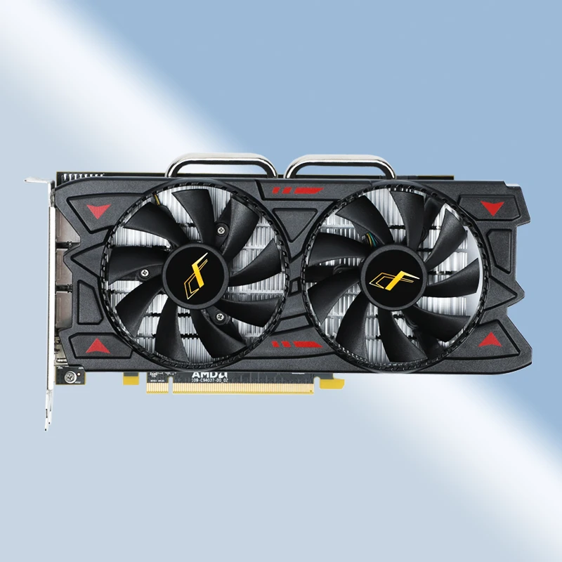 Vendita Calda Gpu Rx 580 Amd Radeon Schermo Di Gioco Per Computer Vga Gddr5 Scheda Video Scheda Grafica Rx 580 8Gb