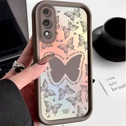 Butterfly Pattern Shockproof Flexible Silicone Phone Case - OnePlus Nord 5 (HFTYJTHD001)