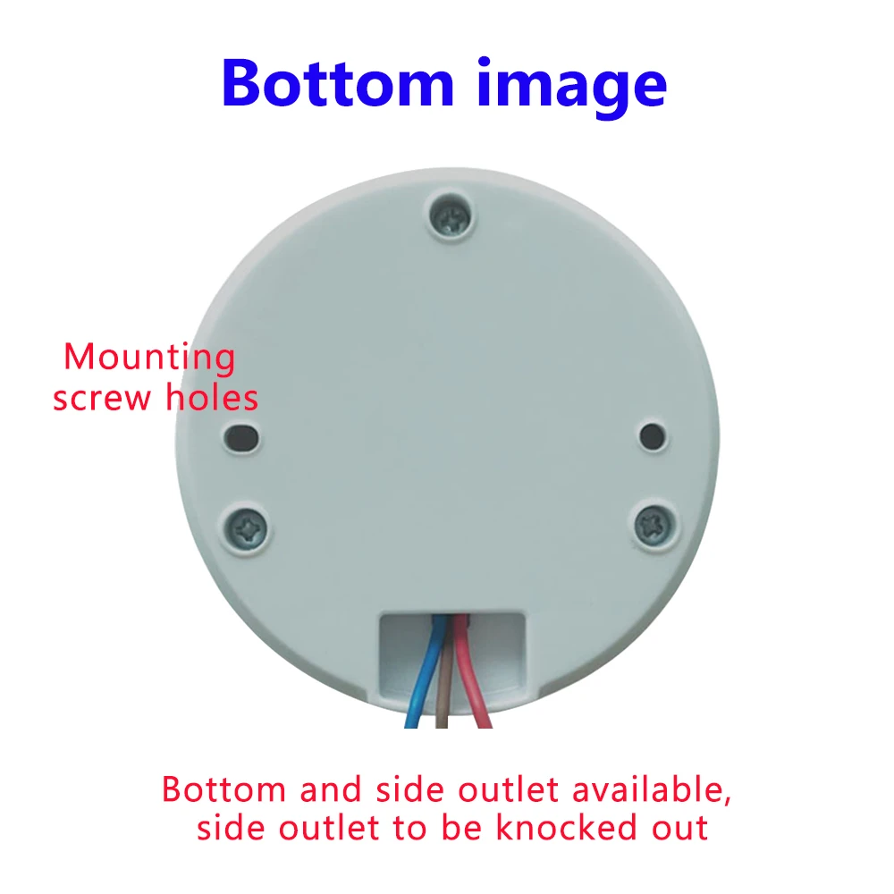 de Movimento Interruptor, Luz LED, Delay Ajustável, AC80 a 250V, 120 Graus, 220V