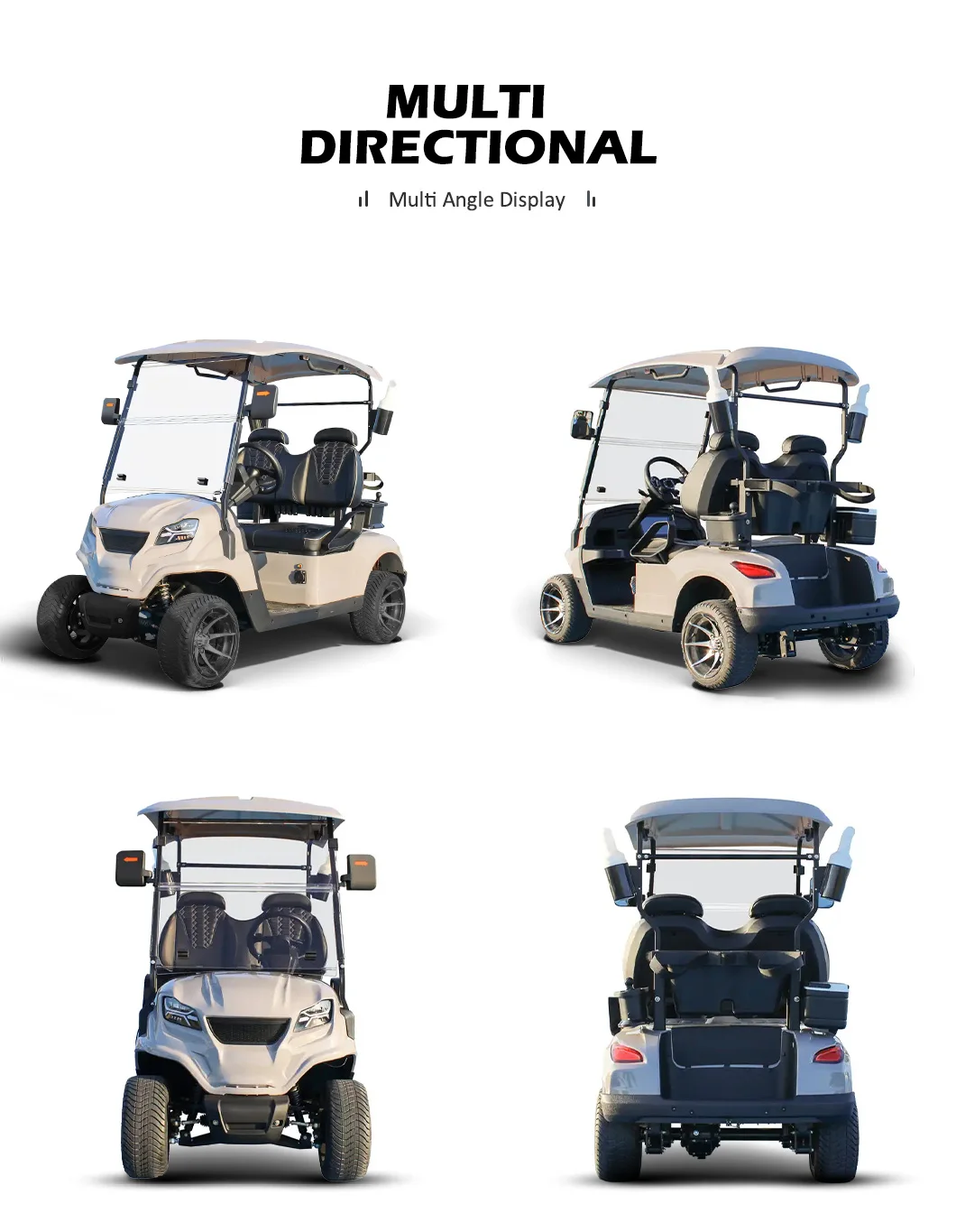 Description Picture 5 of itemGolf Cart, 48V Lithium Battery Two-seater, Large Screen Control Multifunctional Sightseeing Bus for Golf Cart on Golf Course