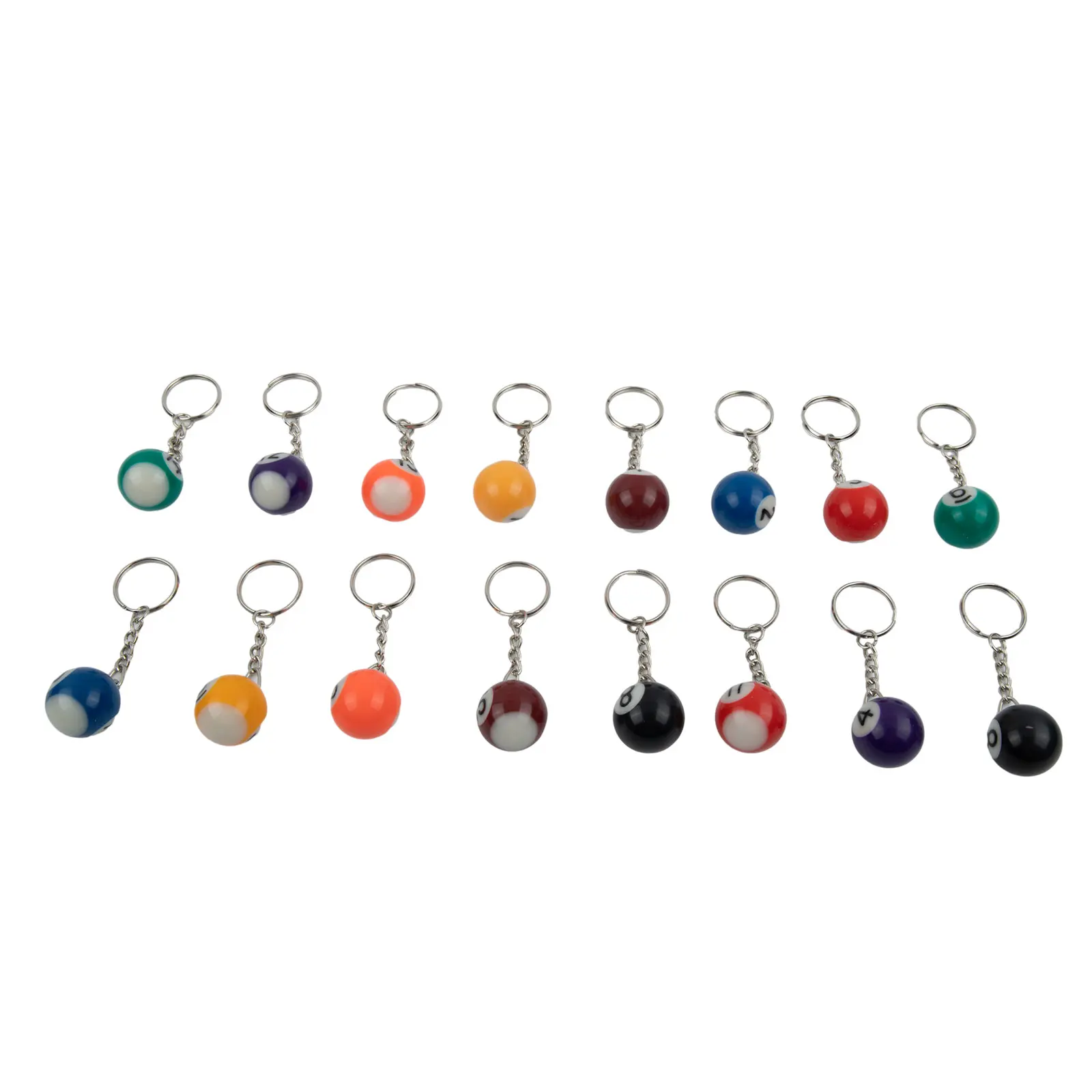 

Part KeyChain Gift Resin Beautiful Billiard Ball Easy To Wear Functional Rings Snooker Snooker Cue Accessories