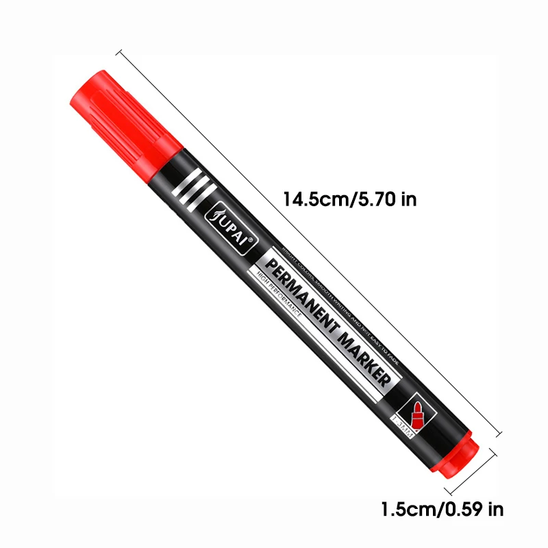 10pcs 고성능 영구 마커 타이어 그림 인사말 카드 낙서 예술적 창조에 대 한 빠른 건조 방수 잉크