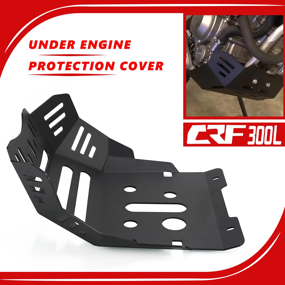 

Motorcycle Under Engine Protection Guard Cover Bash Guards Sump Plate Skid Plate For Honda CRF300L CRF300 L CRF 300 L 2020-2023