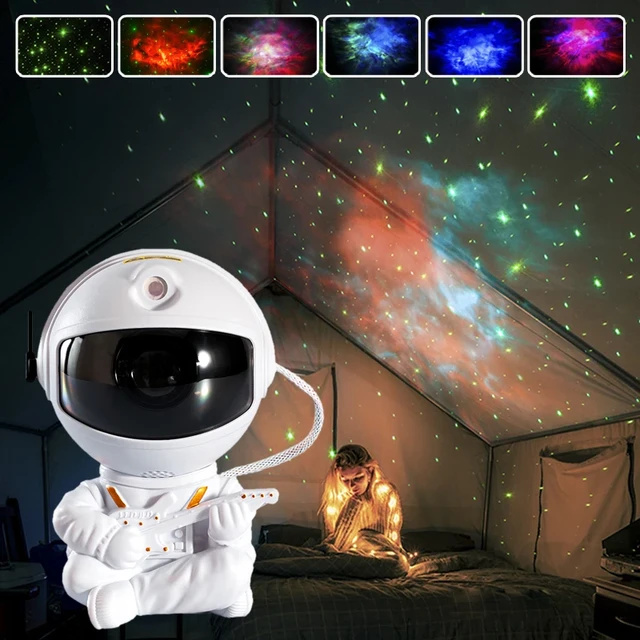 astronaute projecteur ciel étoilé - lampe veilleuse pour enfant