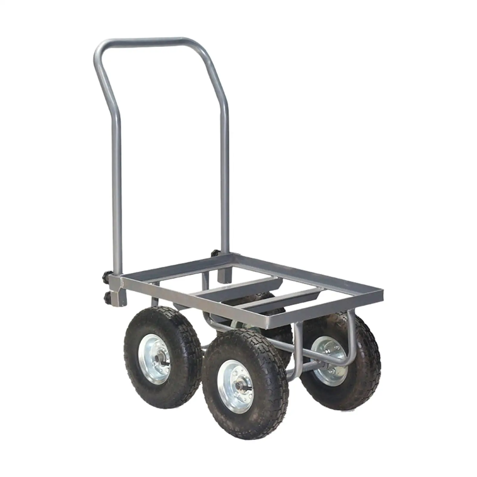 

Foldable Hand Truck Moving Flatbed Cart for Shopping Malls Moving Garage