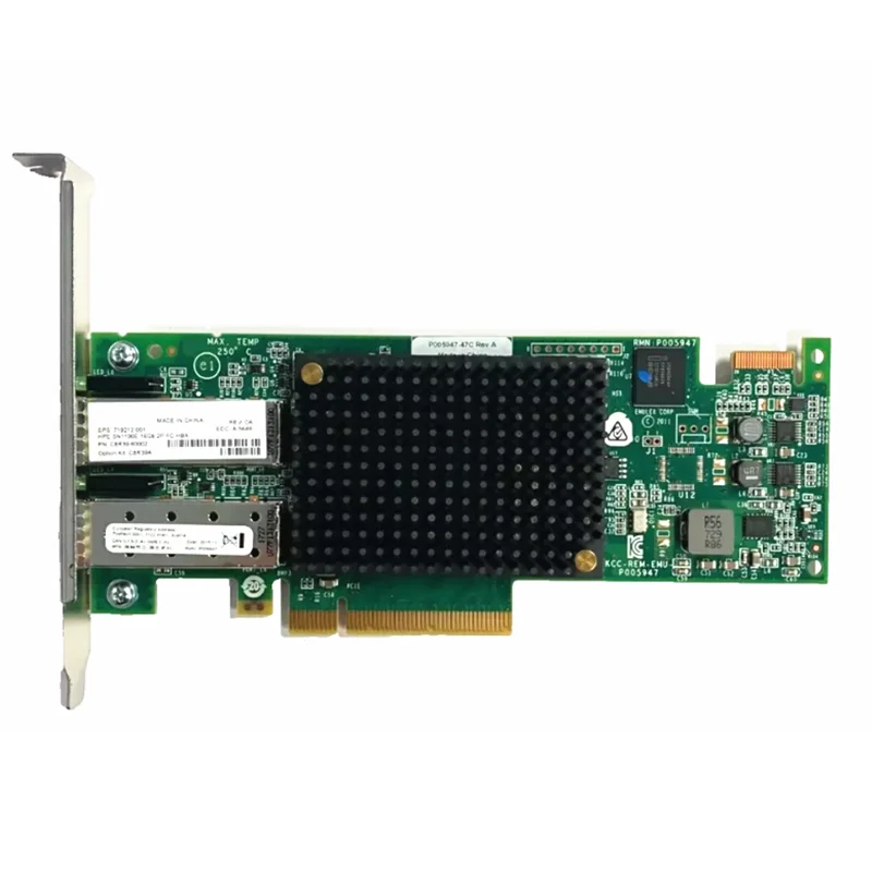 

Оригинал для HP C8R39A SN1100E 719212-001 16 Гб 2P Dual-Port HBA волоконная карта 100% протестирована Быстрая доставка