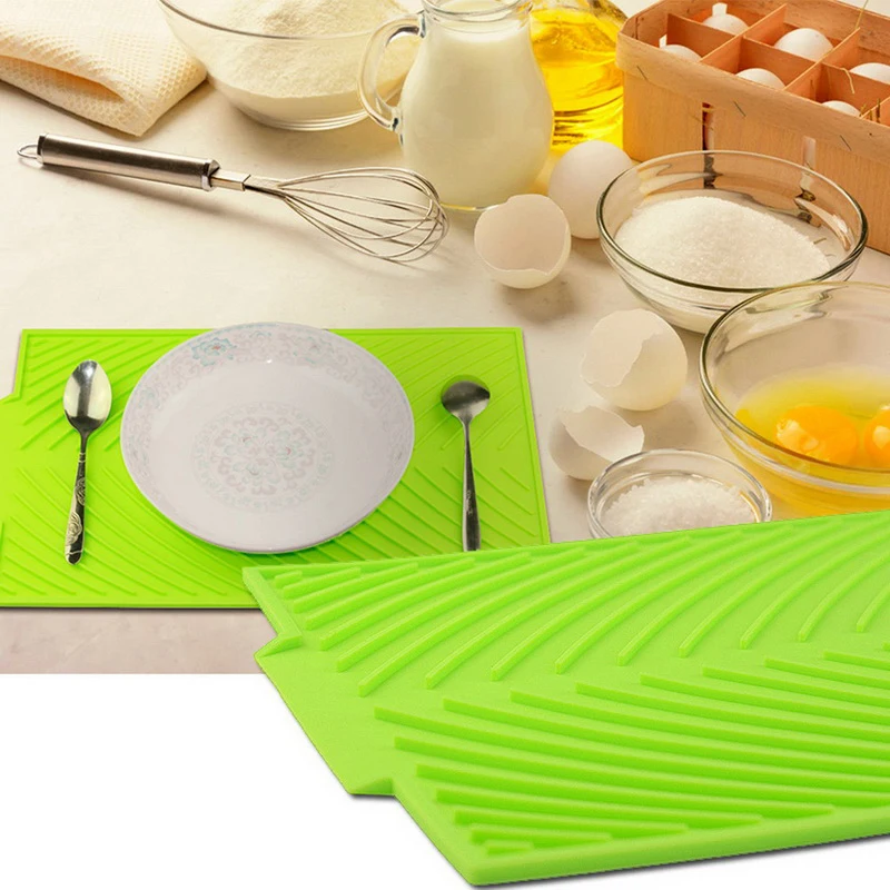 Heat Resistant Silicone Mats for Kitchen Counter Thick Large Silicone Mat  Glass Top Stove Cover Countertop Protector Place Mat - AliExpress