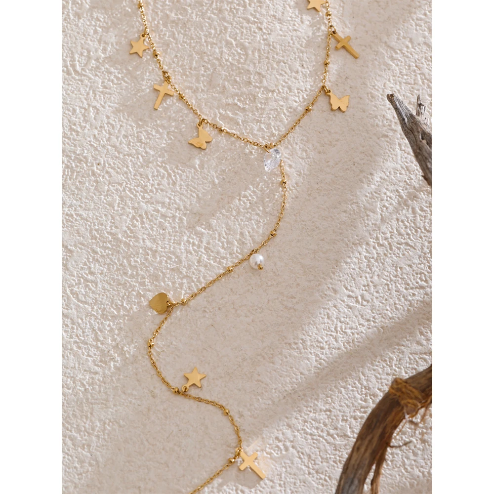 Yhpup Necklace Summer Fashion Jewelry