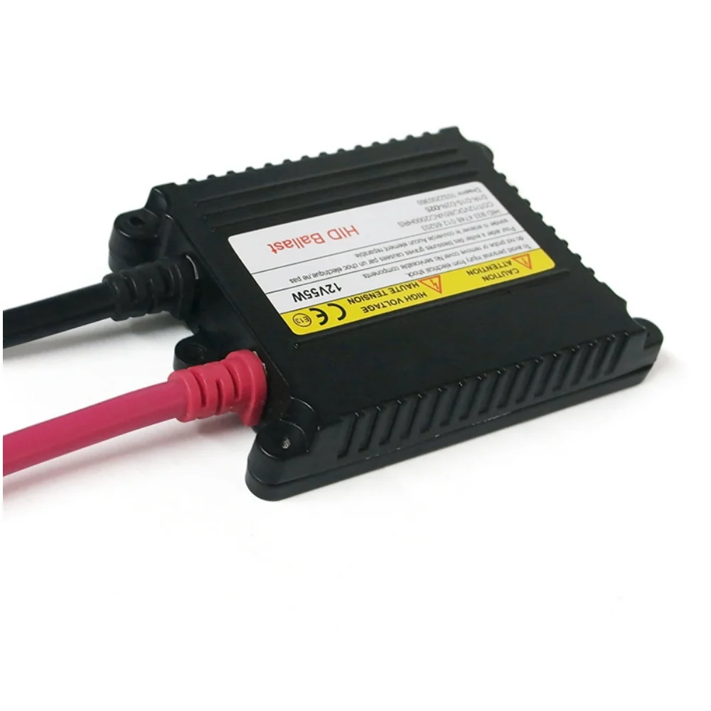 1PC 55W Car HID Xenon Headlight Ballast H1 H3 H4 H7 H8 H9 H11 9005 9006 Slim Car HID Xenon Light Ballast 5