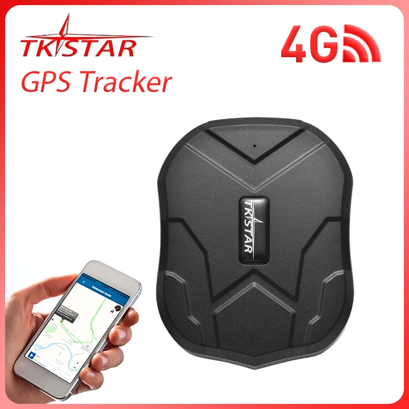 Tkstar Tk905 4G Gps Tracker Per Auto Monitoraggio In Tempo Reale Localizzatore Antifurto Anti Smarrimento Forte Supporto Magnetico Posizionatore Messa