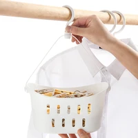 Bathroom Hanging Drain Basket With Rack Shower Storage Sink Holder Hook Kitchen Sundries Hanging Organizer Basket 4