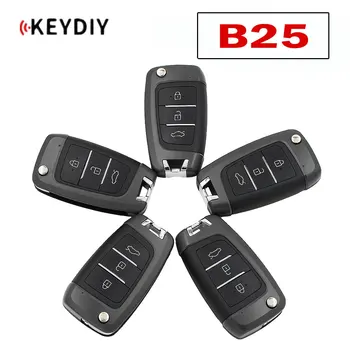 Chiave Remota Multifunzione KEYDIY KD B25 a 3 Pulsanti, Chiavi Auto Universali per KD300 KD900 URG200, Sistema di Controllo Remoto per Auto