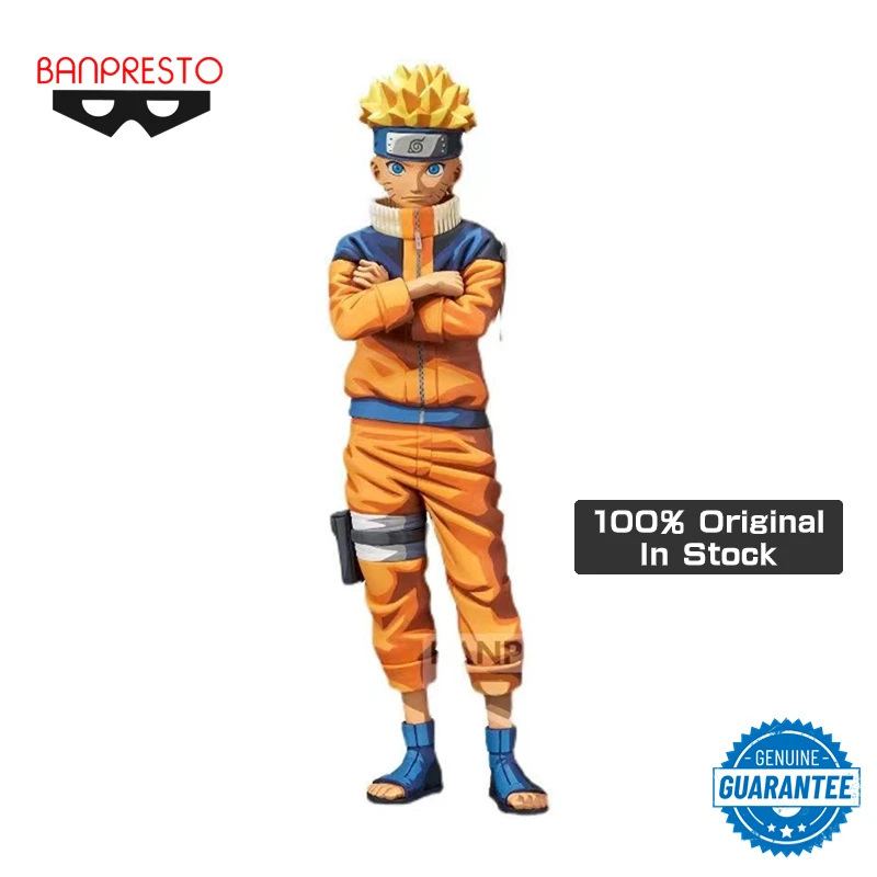 

Genuine Original Banpresto Grandista Nero 23cm NARUTO Anime Uzumaki Naruto Comic Color Collectible Action Figures Toy Model Gift