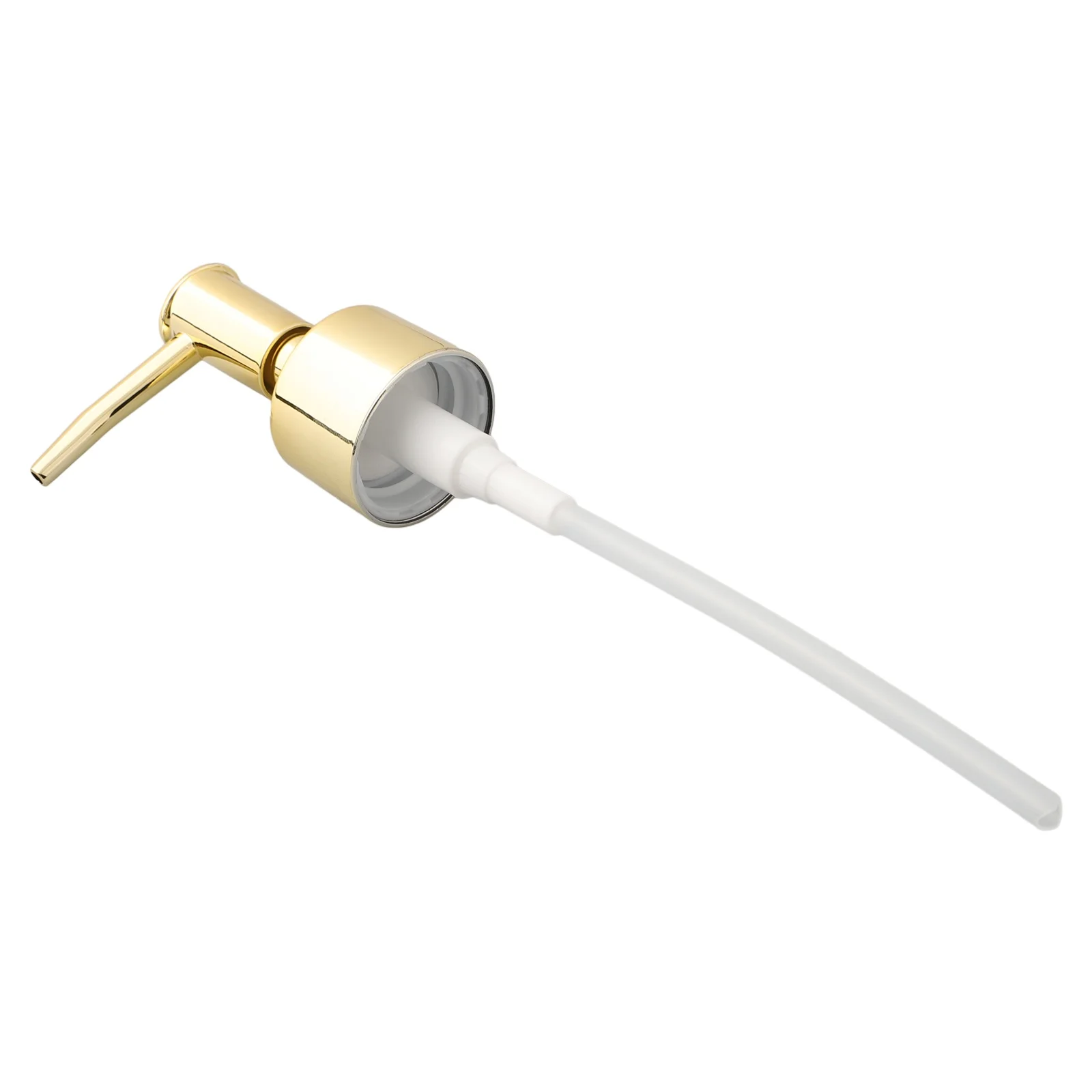 

Electroplating Nozzle Lotion Bottle Pump Head Plastic Pump Head Bathroom Tools Bottle Accessories Replacement Pump Head
