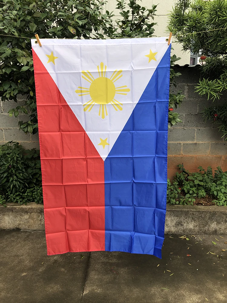 Drapeau National Des Philippines : Bandes : Image Vectorielle De
