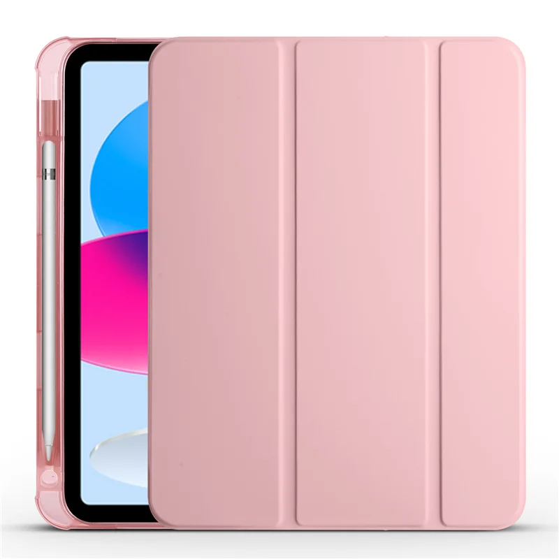 Clear Soft Cover Case with Pencil Holder