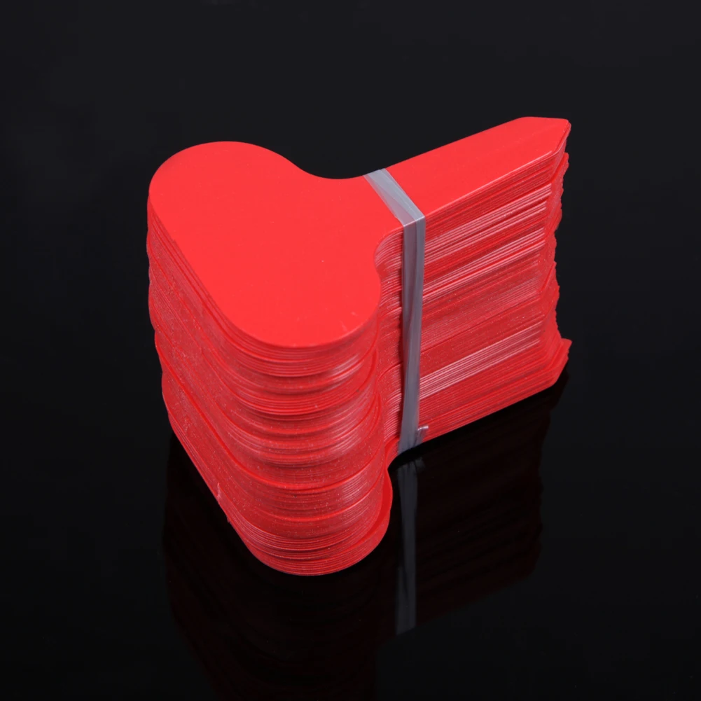 100Pcs Red