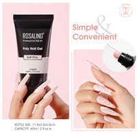 ROSALIND Poly Acrylic Gel For Manicure 12/15/30/60ML Nail Gel For Extension Poly Nail Gel Art Poly Painting Gel polish 1