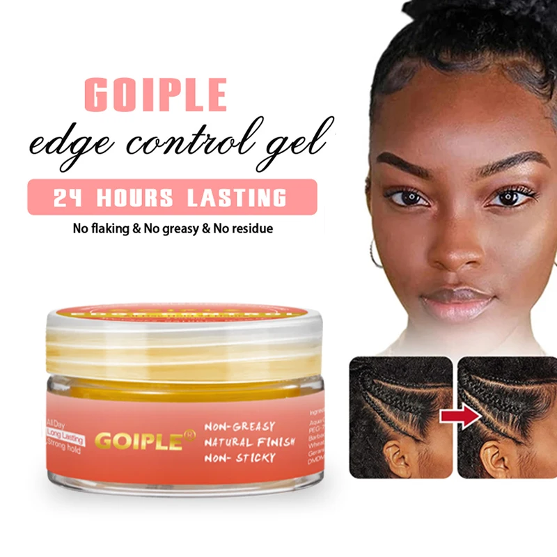 GOIPLE Edge Control Gel Wax Stick Waterproof Lace Wig Glue Extra Hold Styling Mousse Curly Foam Hair Adhesive Remover Growth Oil 2