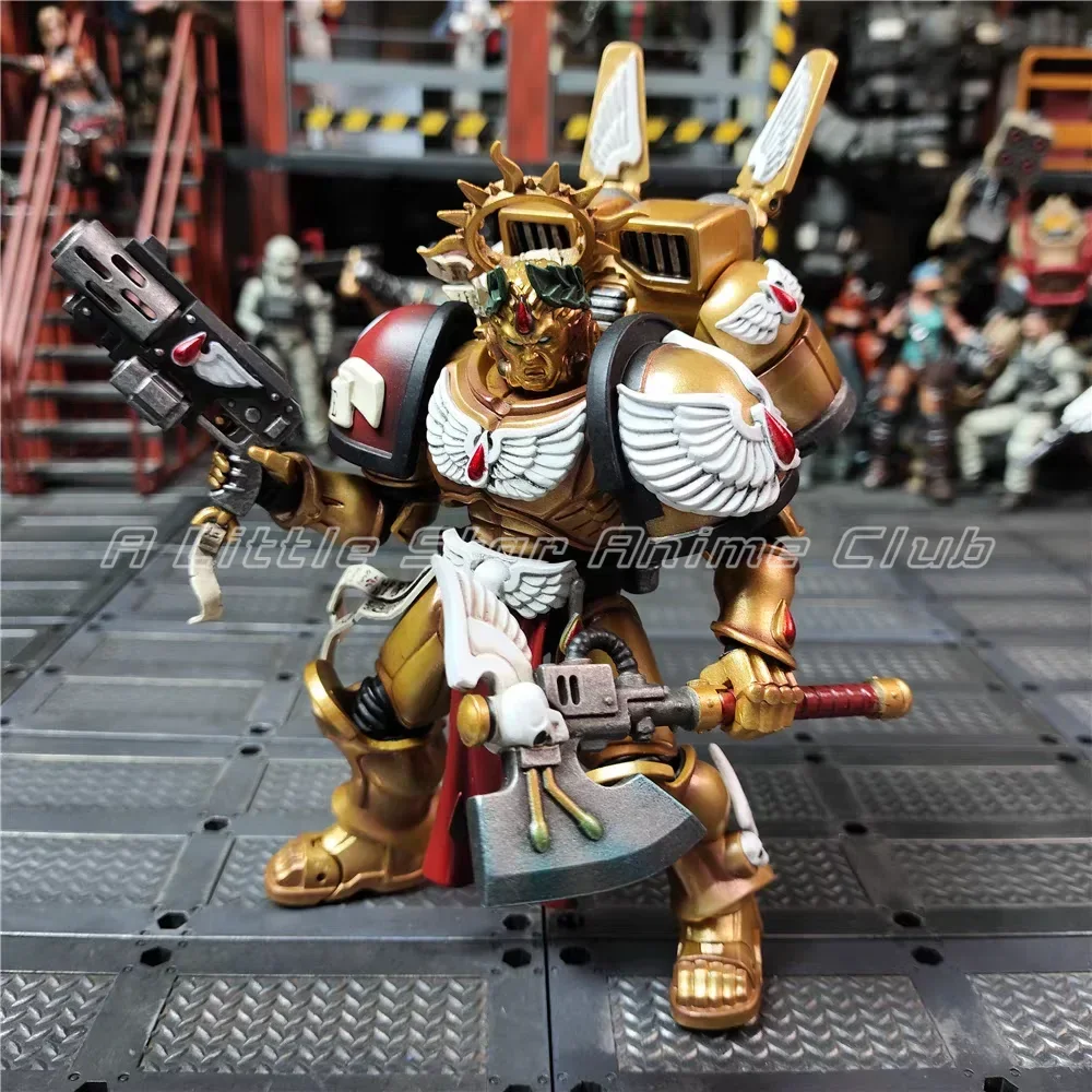 Original JOYTOY Warhammer 40k 1/18 Figura De Acción Blood Angel Commander Dante Serie Militar Adornos Colección Modelos Juguet - AliExprs 26